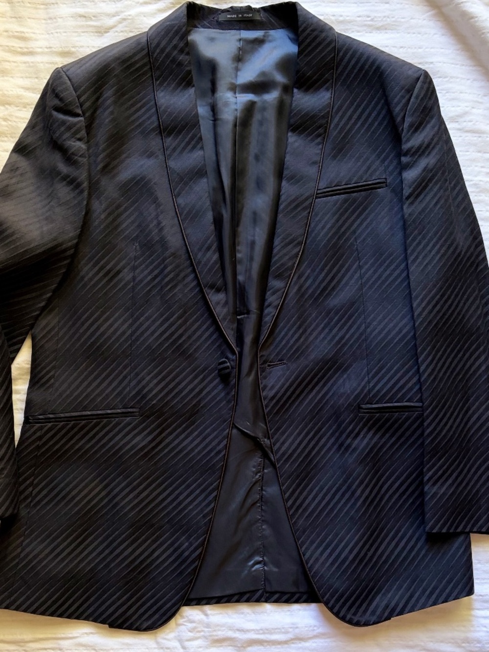 Brand New Armani Tuxedo, Black, Made in Italy, size 38